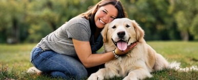 dressage fond� sur une harmonie entre le chien et son ma�tre 